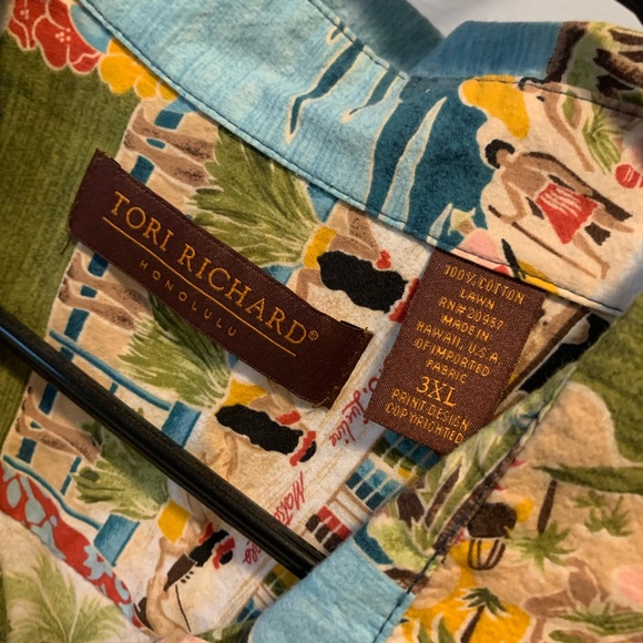 Tori Richard’s Boat Day Aloha Hawaiian Shirt - Picture 2 of 4